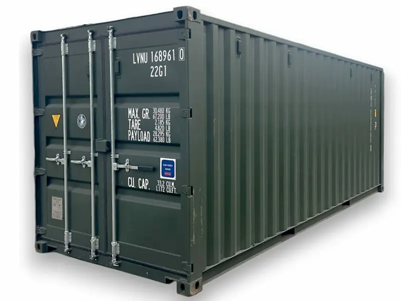 Container marittimo 20 piedi